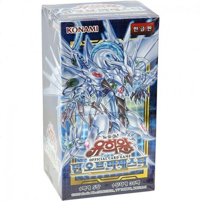 유희왕카드 부스터팩 던오브마제스티 카드게임 장난감, 본상품, 1개, 상세페이지 참조