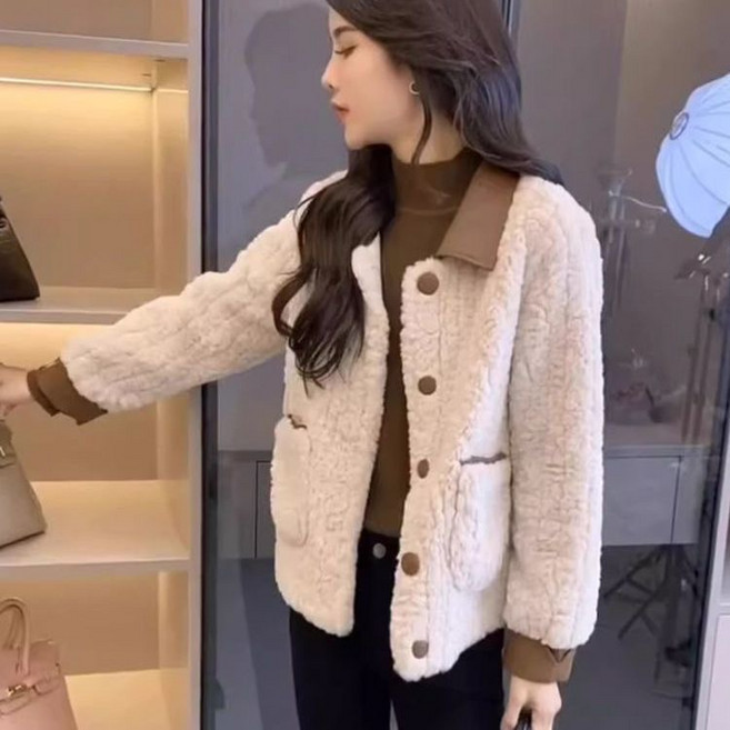 휠렉스 여성 카라넥 보온 데일리 캐주얼 재킷 JT453