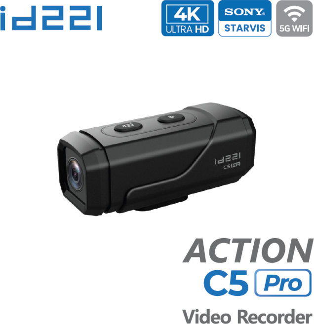 (헬멧거치대미포함)4k 자전거 오토바이 블랙박스 흔들림 방지 기능 고화질