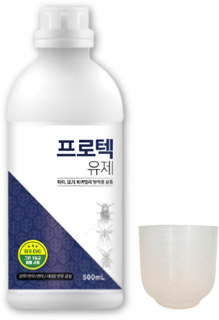 프로텍유제 디노테퓨란 날파리살충제 파리 초파리 나방파리 살충제 모기 바퀴벌레 퇴치제, 1개, 500ml
