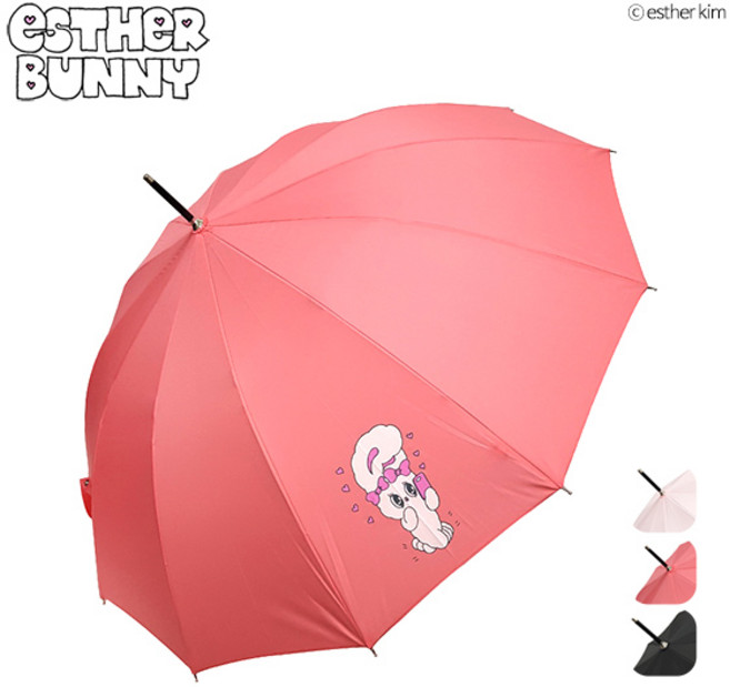에스더버니 자동장우산 [57하트뿅뿅12K-10001]