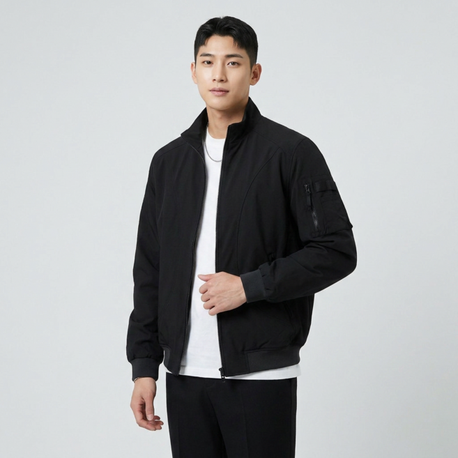 [백화점발송] 블랙야크 남성 항공점퍼 블루종 간절기 데일리 캐쥬얼 편한 포켓 자켓 일상 외출 학생 등산 캠핑 여행 산행 스포츠 아웃도어 잠바 아우터
