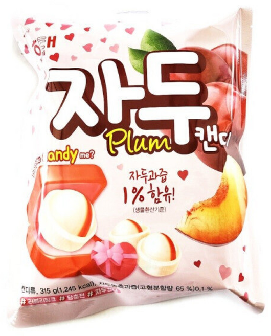 해태 자두캔디, 315g, 8개