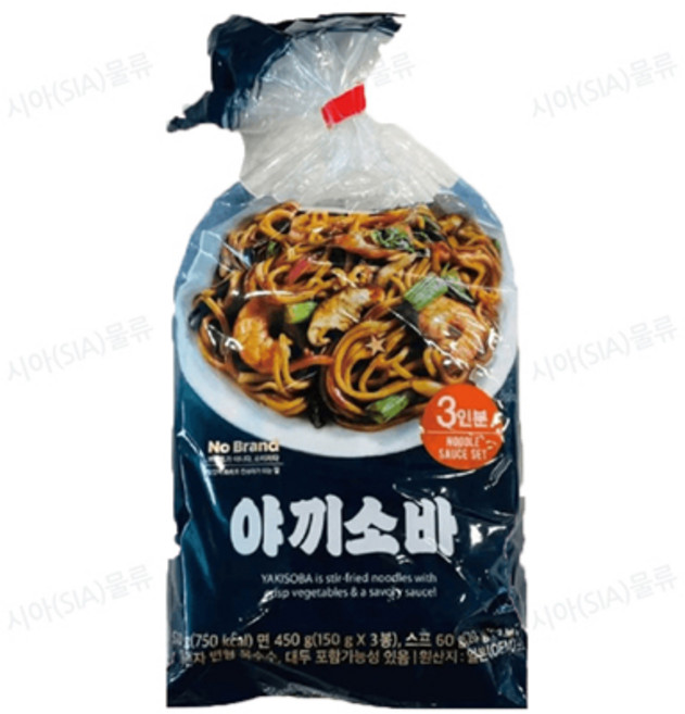노브랜드 야끼소바 510g 2개