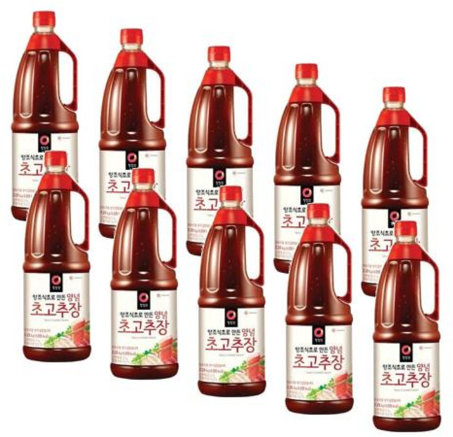 청정원 양념 초고추장, 2.25kg, 10개