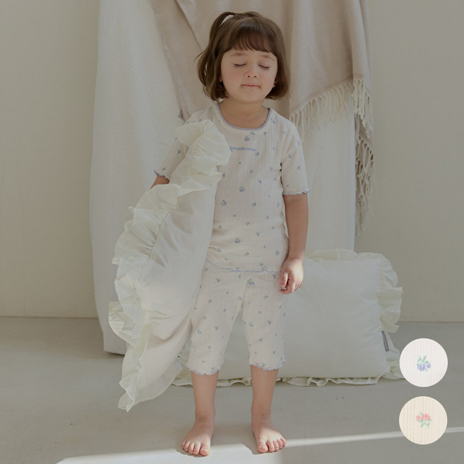 [해피버스]미니로즈 실내복세트