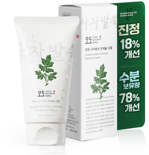 오도 사자발쑥 덱스판테놀 5% 크림, 1개, 50ml