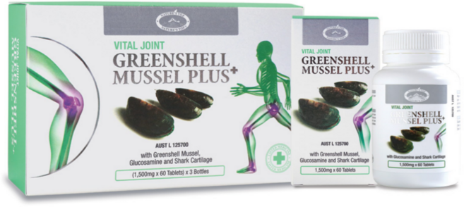 네이쳐스탑 초록홍합 그린머셀 플러스 1500mg x 60정 x 3, 1개