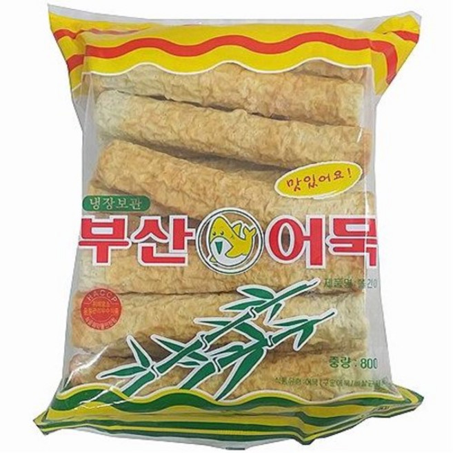 냉동 부산어묵 쫄긴이(죽봉) 800g, 1개