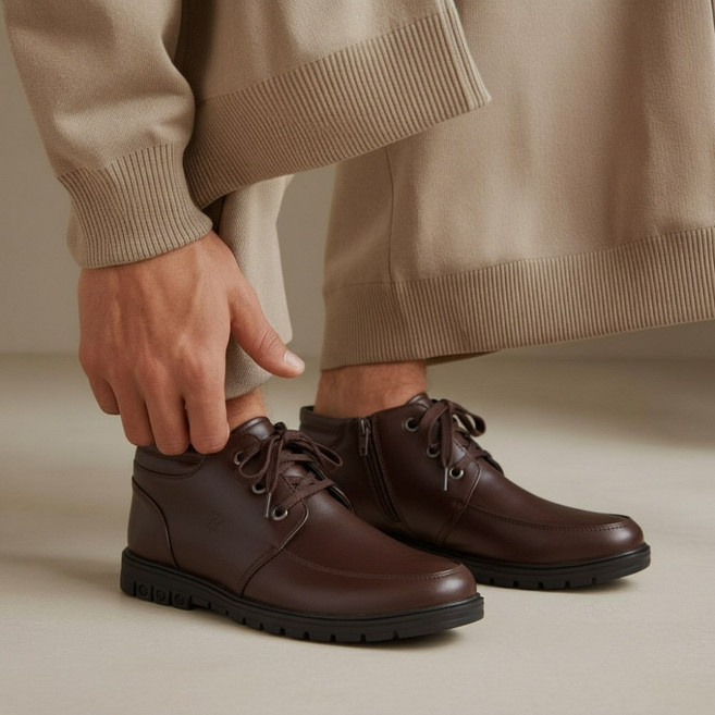 어반컴포트 남성 겨울 방한화 털신발 남자 방한구두