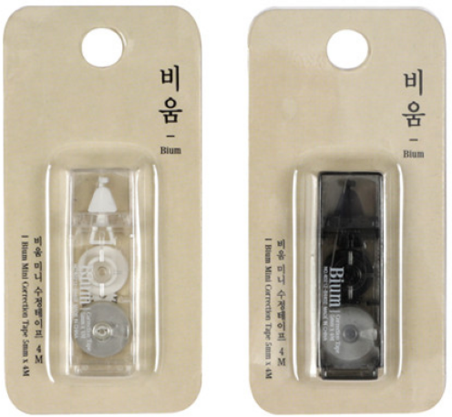 1500 모닝글로리 비움 수정테이프 4M, 화이트, 화이트, 1개