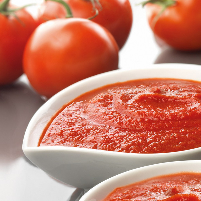 그레치 파인 토마토 다진 토마토 농축 소스 파스타 피자소스 만들기 재료, 1개, 4.05kg