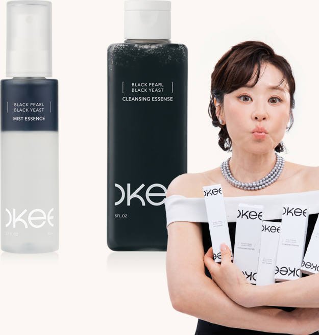 흑진주 흑효모 모공탄력 물광피부 촉촉 광채 스킨케어 주름 기초케어 세트 에센스 미스트 클렌징 클렌저 1+1 구성 오키뷰티, 1개