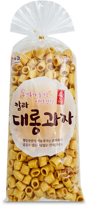 근영제과 칼라대롱과자 뻥튀기, 1개, 130g