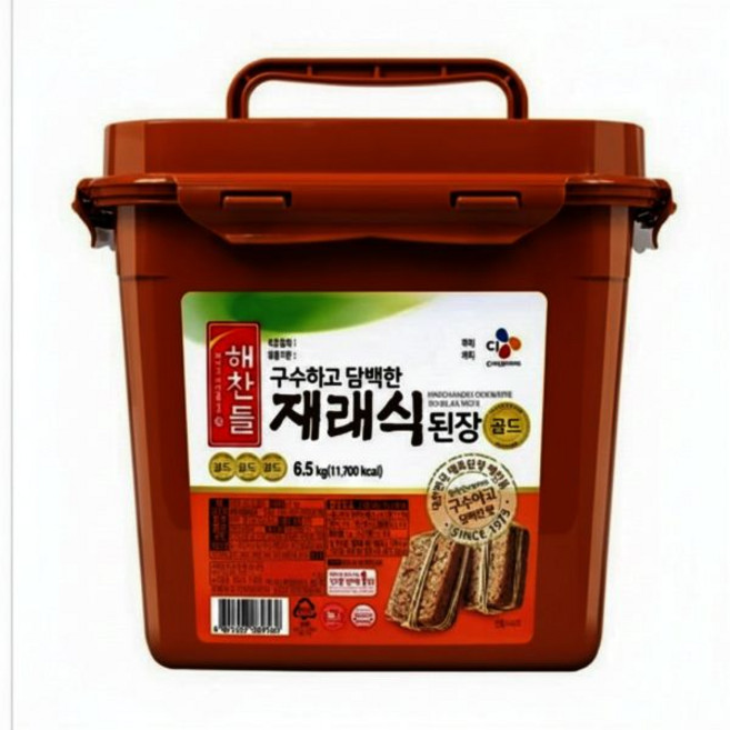 CJ제일제당 해찬들 재래식 된장 6.5kg 1개