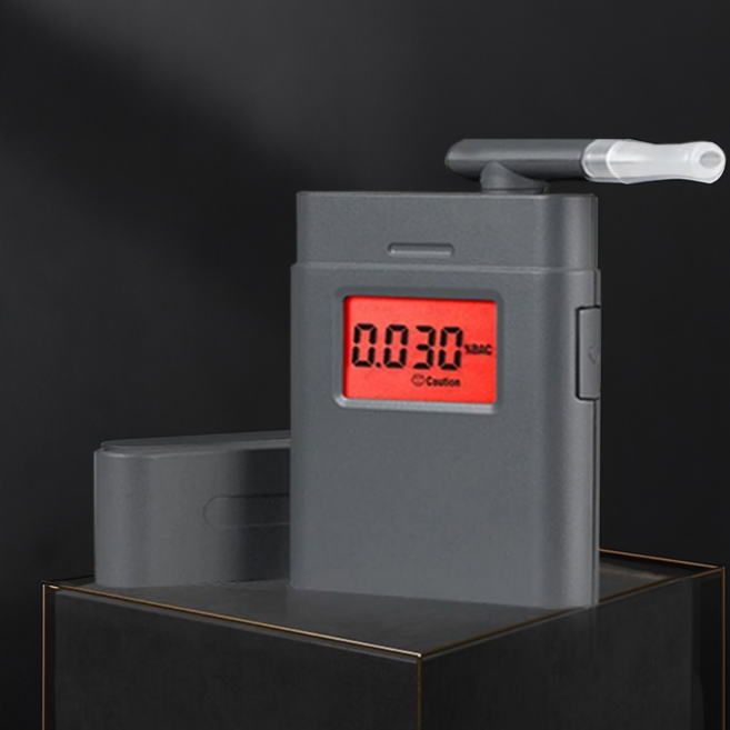 OFFlife 휴대용 혈중 알콜 농도 음주 측정기+마우스피스5P, 1세트