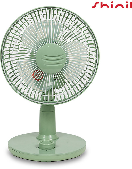 신일 탁상용 유선 선풍기, SIF-BD06KP, 올리브그린