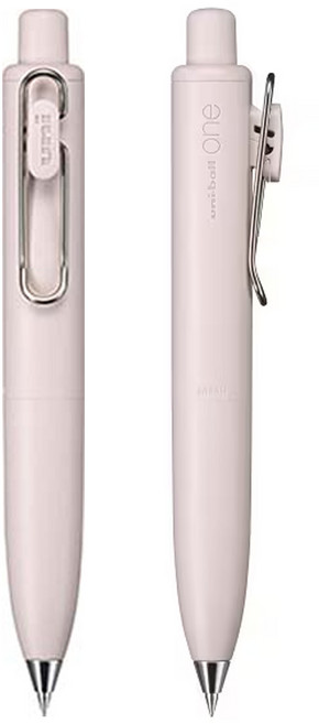 유니볼 원 P 포켓 미니 볼펜 0.38mm, 0.38mm 피치밀크