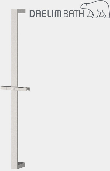 대림바스 DL-S4117SN 니켈무광 사각 슬라이드바 샤워걸이 높이 각도 조절 DLS4117SN 샤워바