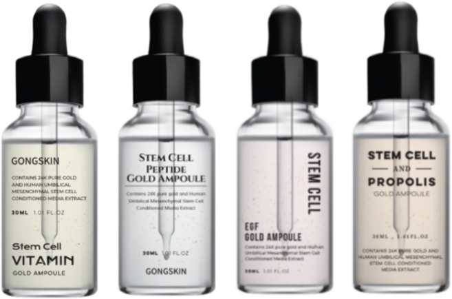 공스킨 골드 앰플 4종(비타민 펩타이드 EGF 프로폴리스), 1개, 30ml