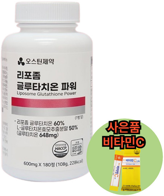 대박이네건강 백옥 피부 글루타치온 180정(6개월), 1개