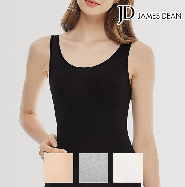 좋은사람들 제임스딘 여성 면스판 민소매런닝 JHWRT012