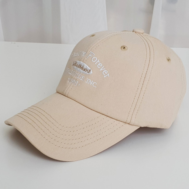 포에버 영문레터링 심플한 야구모자 소두볼캡
