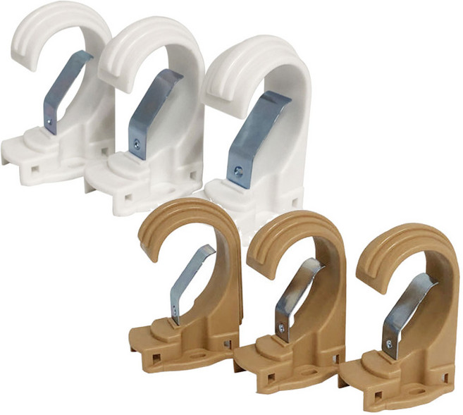 민광 커튼 브라켓(K-349) 35mm 커텐봉걸이 커튼설치, 브라운 K-349, 1개