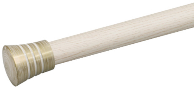 한국레일갤럭시 25mm 네오 커튼봉 커텐봉, 아이보리골드
