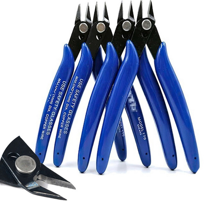 플라스틱 사출 프라모델 건담 조립 미니 정밀 커팅 니퍼, 1개