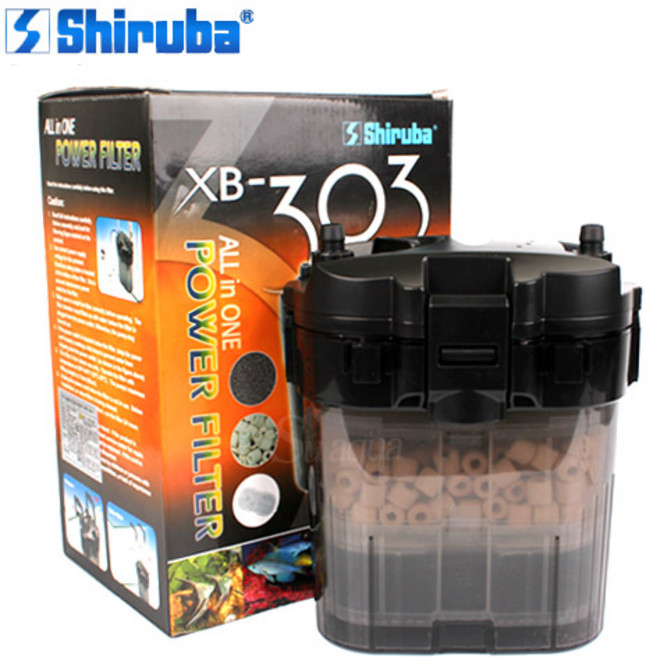 시루바 외부여과기 XB-303, 11.5W, 1개