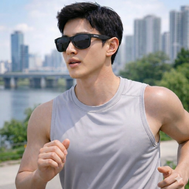 모어픽 가볍고 튼튼한 편광 스포츠 선글라스