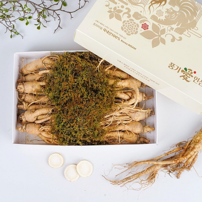 [풍기인삼] 난발삼 500g 곽포장 (15~20편), 1개