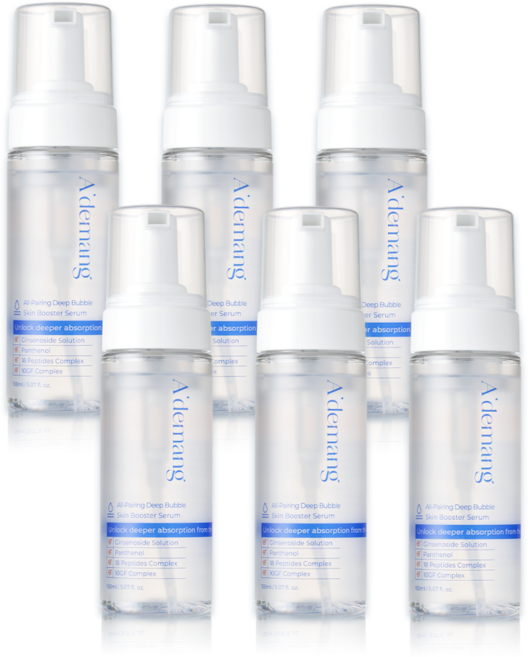 아드망 올페어링 딥 버블 스킨부스터 세럼 토너, 6개, 150ml