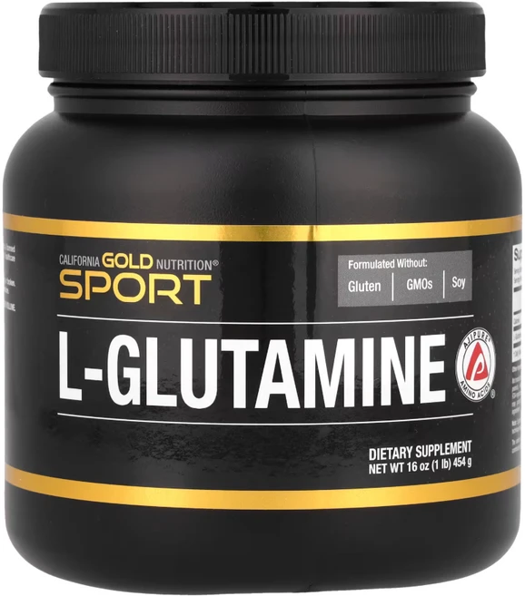 캘리포니아 골드 뉴트리션 California Gold L Glutamine Powder AjiPure L-글루타민 아지퓨어 순수 파우더 454g, 1개 - 쿠팡