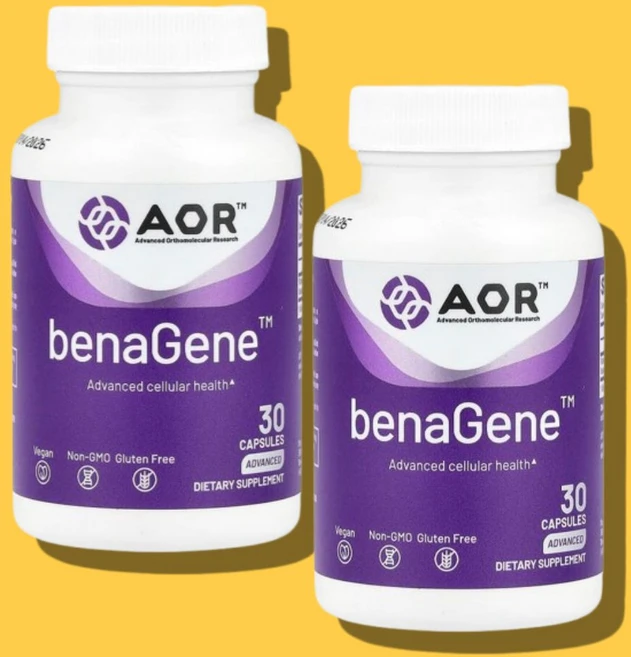 어드밴스드 올쏘몰레큘러 리서치 AOR BenaGene 캡슐 30정 2개 - 쿠팡