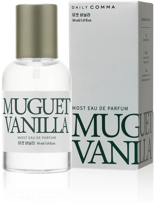 데일리콤마 모스트 오 드 퍼퓸 - 뮤겟 바닐라 여성향수, 1개, 30ml - 쿠팡