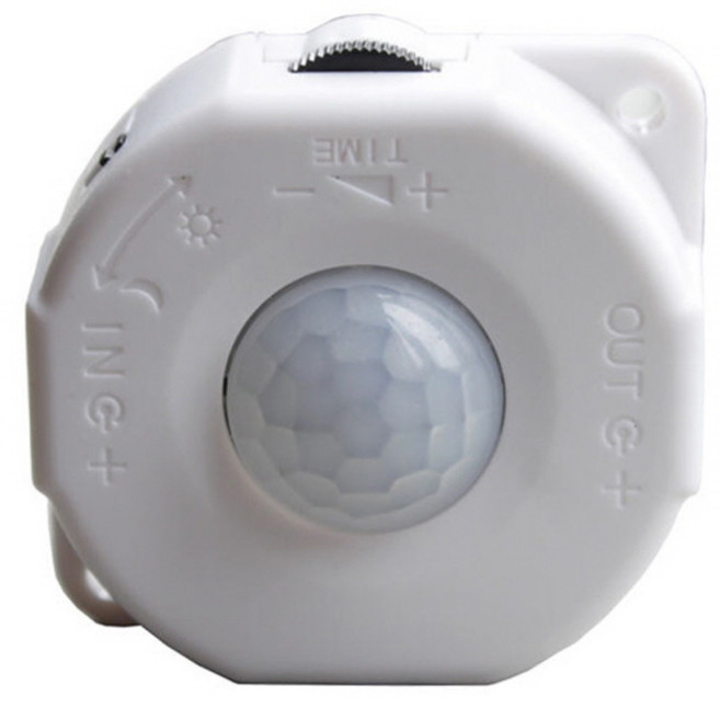 PIR 인체감지 센서 스위치 - DC 5V~24V 작동 - 자동 점등 모션 감지 LED 제어 모듈, 1개