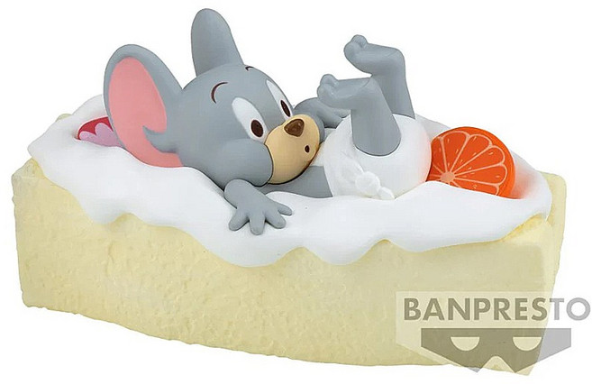 BANPRESTO 湯姆貓與傑利鼠 水果三明治公仔 泰菲, 1個