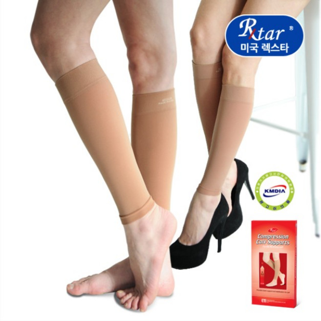 도고 렉스타 의료용 압박스타킹 종아리형 610 고강압 살색, 1개