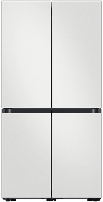 삼성전자 비스포크 프리스탠딩 4도어 냉장고 875L 방문설치, 코타 화이트, RF85B911101