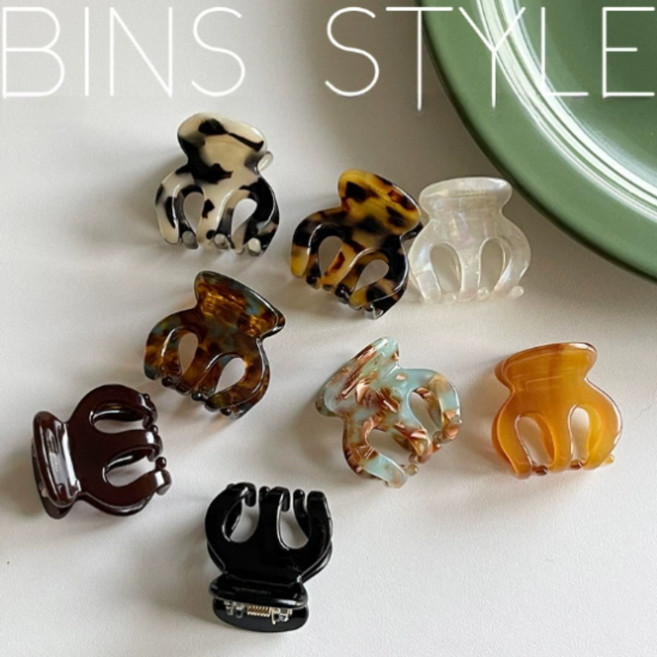 도치코 프랑스집게핀 반묶음 반머리집게핀 미니집게핀 헤어집게핀 헤어핀 머리핀