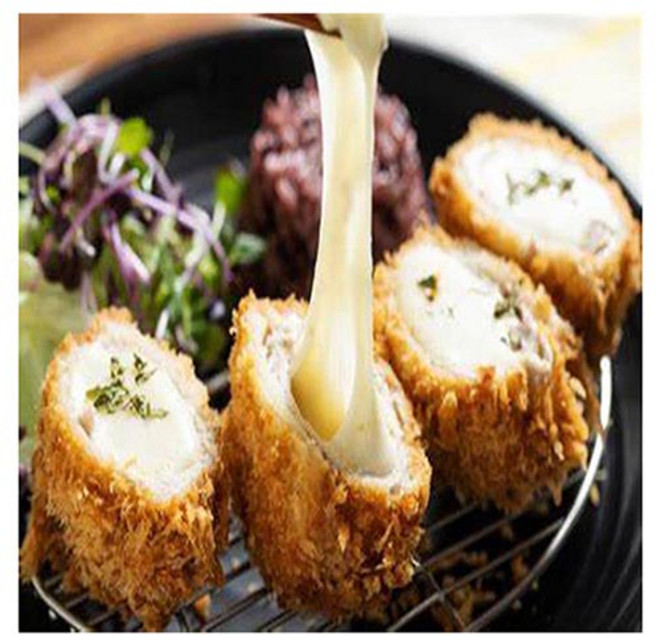 통블럭 치즈돈까스-150gx8장 업소 전문용 어린이돈까스, 8개, 150g