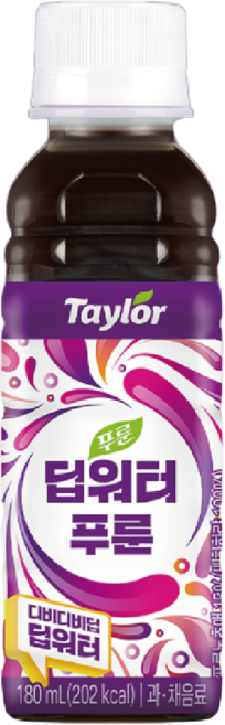 테일러 푸룬 딥워터, 180ml, 24개