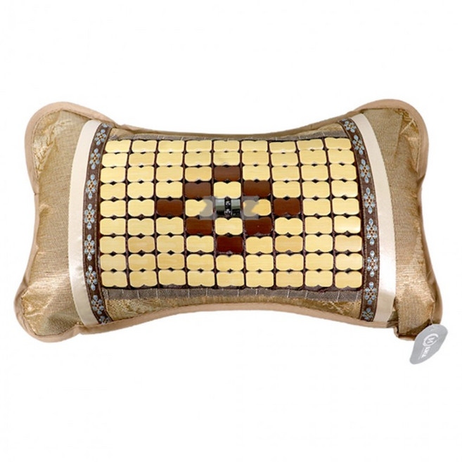 시원한 여름 통풍베개 쿨베개 고급 기획상품 대나무베개 쿠션베개 자석 경침 배개 목침 마작 배게, 단품, 1개