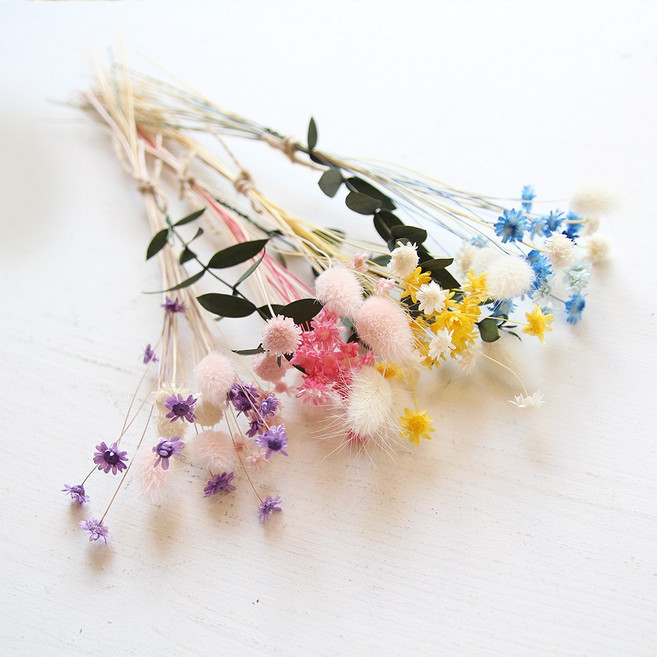 THEVOM 스타플라워&허니테일미니다발, 블루