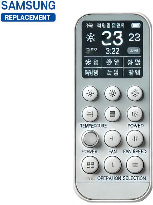 삼성 비스포크 무풍 클래식 AF60F19D12WN AF60F17D12WN 호환 리모컨 리모콘, 1개