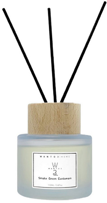 WANTO3 擴香瓶 法樂香氛 雪與冰的童話 室內香氛, 1件, 烟青荳蔻, 110ml, 清甜花果香