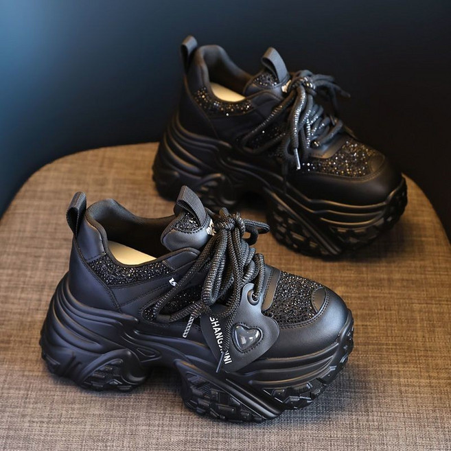 jacq 厚底內增高老爹鞋 運動休閒鞋