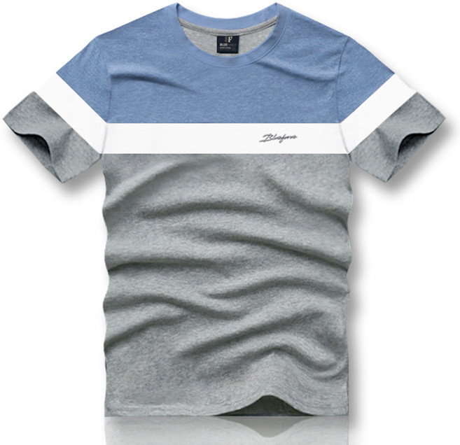 블루포스 남성용 레비판 반팔티 남자 캐주얼 반팔 티셔츠 커플 단체복